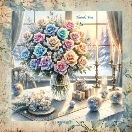 Vintage Bleu Papers by Davina Rundle