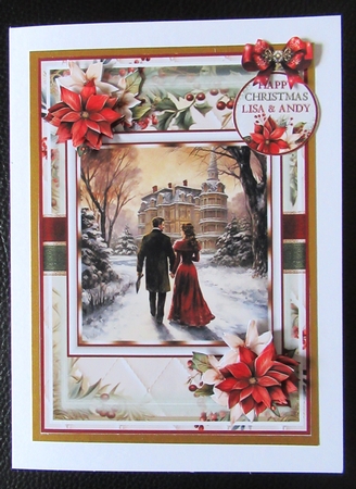 A Romantic Victorian Christmas 03 Mini Page Kit by Davina Rundle