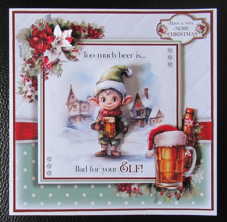 Too Much Beer Is Bad For Your Elf by Davina Rundle