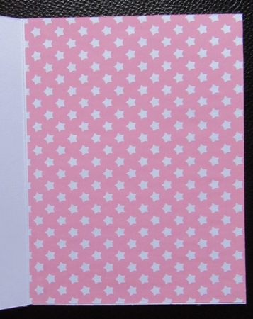 Babys First Christmas Pink Shaped Topper by Davina Rundle