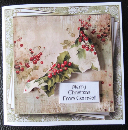 Vintage Christmas Shabby Chic Multi Topper Kit by Davina Rundle