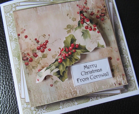 Vintage Christmas Shabby Chic Multi Topper Kit by Davina Rundle