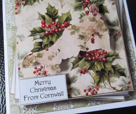 Vintage Christmas Shabby Chic Multi Topper Kit by Davina Rundle