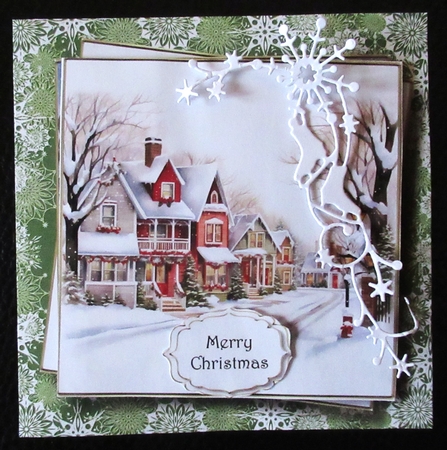 The Winter Village - no flowers (request) by Davina Rundle