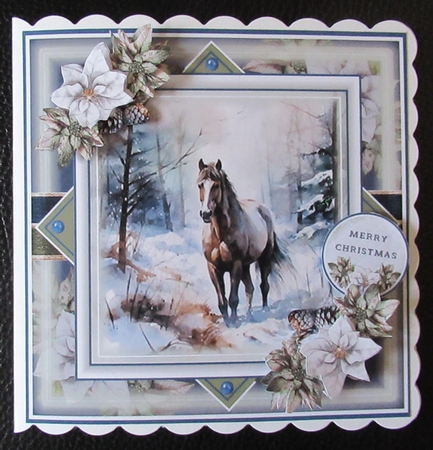 Winter Horses Mini Page Kit by Davina Rundle
