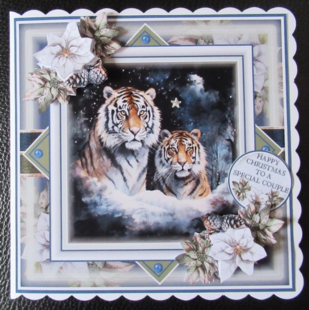 Winter Tigers Mini Page Kit by Davina Rundle