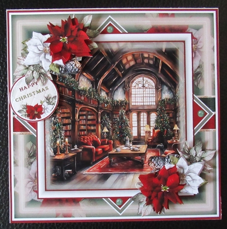 Cozy Christmas Library Mini Page Kit by Davina Rundle