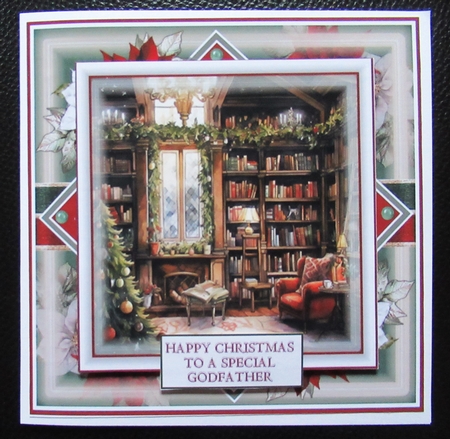 Cozy Christmas Library 02 Mini Page Kit by Davina Rundle