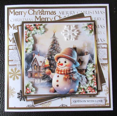 Snowman Joy by Davina Rundle