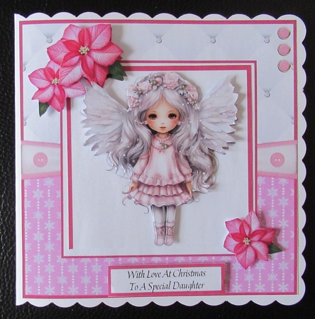 A Christmas Medley - Pink #1 by Davina Rundle