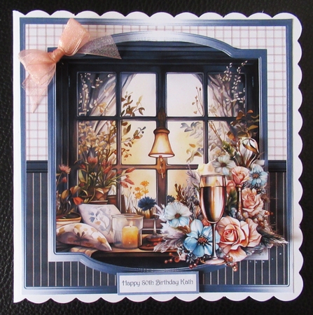 A summer evening 7x7 by Davina Rundle