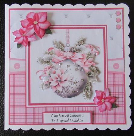A Christmas Medley - Pink #2 by Davina Rundle
