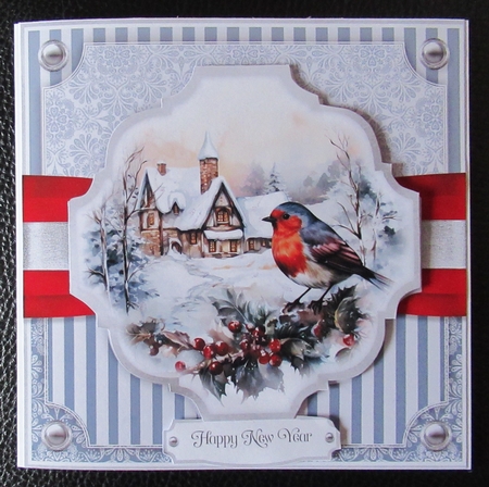 Christmas Robin by Davina Rundle