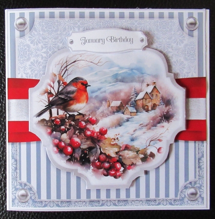 Christmas Robin by Davina Rundle