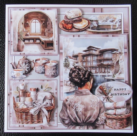 Winter Spa 02 Mini Page Kit by Davina Rundle