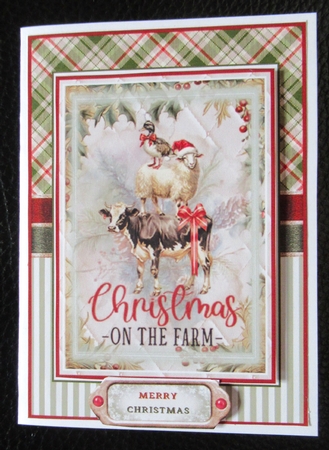 Christmas Farm Quotes 02 Mini Page Kit by Davina Rundle