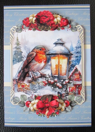 Christmas Robin mini kit by Davina Rundle