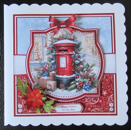 CHRISTMAS POSTBOX by Davina Rundle