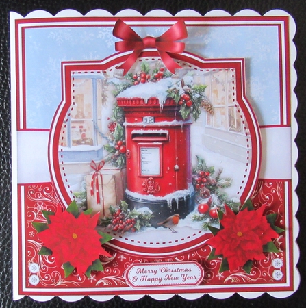 CHRISTMAS POSTBOX by Davina Rundle