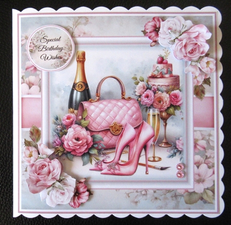 Ladies Celebration Mini Page Kit by Davina Rundle