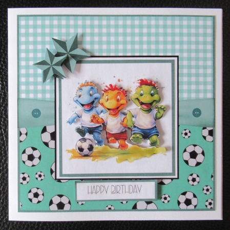 Soccersaurus by Davina Rundle