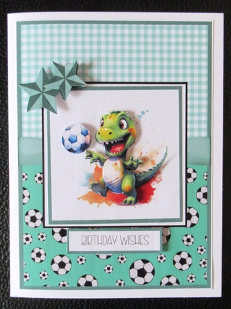Soccersaurus by Davina Rundle