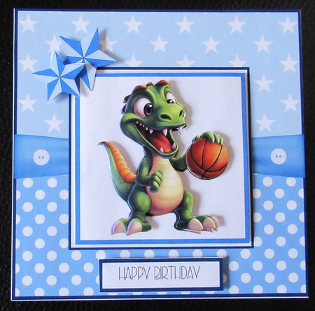 Slam Dunk Dinos by Davina Rundle