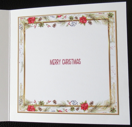 Christmas Joy 6x6ins Insert 2 by Davina Rundle