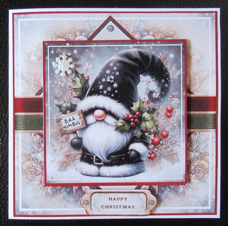 Whimsical Christmas Gnomes Mini Page Kit by Davina Rundle