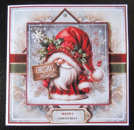 Whimsical Christmas Gnomes Mini Page Kit by Davina Rundle