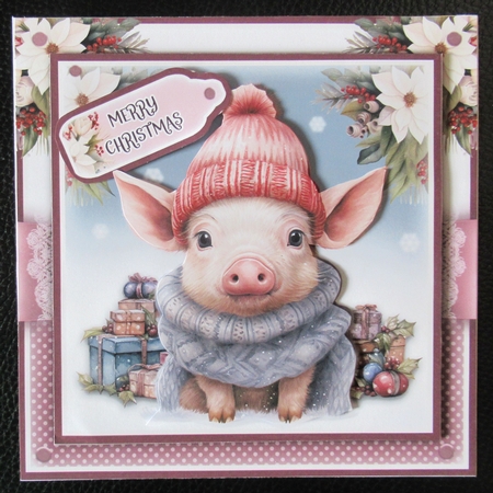 The Christmas Pig Mini Kit by Davina Rundle