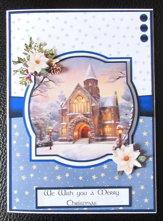 Christmas Churches by Davina Rundle