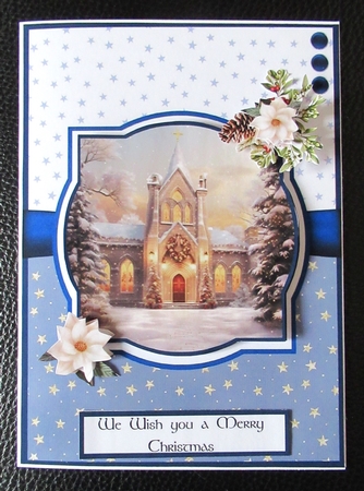 Christmas Churches by Davina Rundle