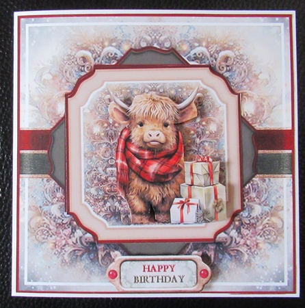 Cute Highland Cows Mini Page Kit by Davina Rundle