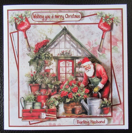 A Christmas gardener by Davina Rundle