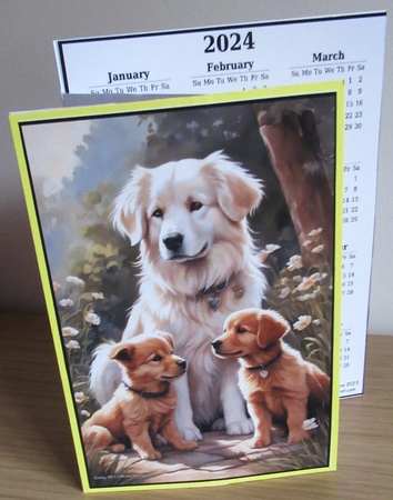 2024 calendar Meet the kids by Davina Rundle