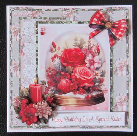 Festive Winter 1 to 4 Bumper Kit: Four 7 x 7 Card MiniKits, 32 Sheets by Davina Rundle