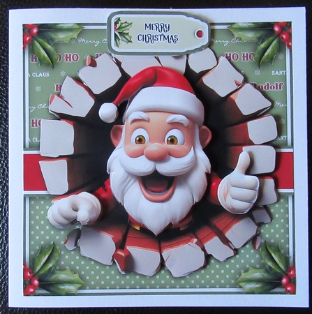 Break Through Santa Mini Kit by Davina Rundle