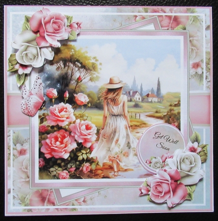 Rose Walk Mini Page Kit  by Davina Rundle