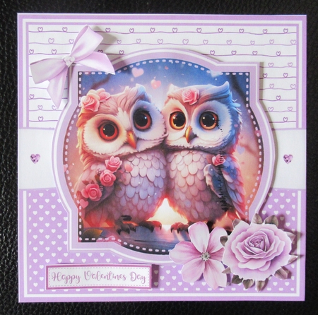 LOVE OWLS - ENGAGEMENT, VALENTINES, ANNIVERSARY by Davina Rundle