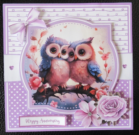 LOVE OWLS - ENGAGEMENT, VALENTINES, ANNIVERSARY by Davina Rundle