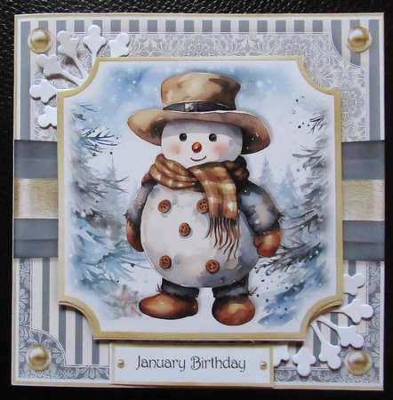 Cowboy Snowman by Davina Rundle