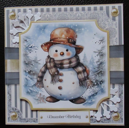 Cowboy Snowman by Davina Rundle