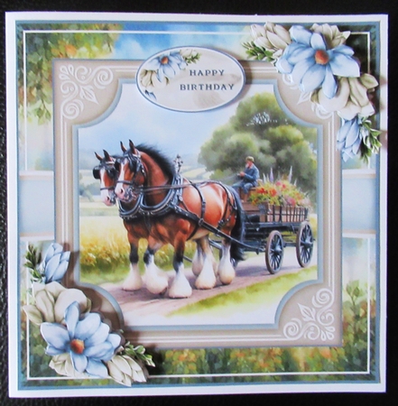 Beautiful Shire Horses Mini Page Kit  by Davina Rundle
