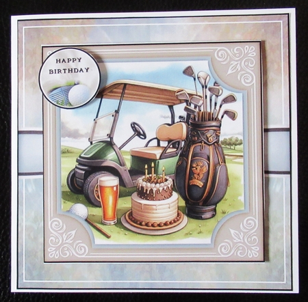 A Golfing Celebration Mini Page Kit  by Davina Rundle