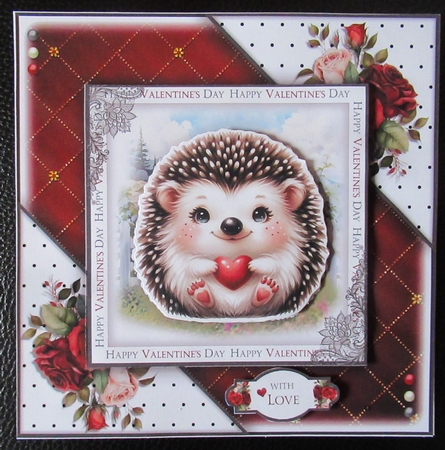 Sending Valentine Hedgehugs by Davina Rundle
