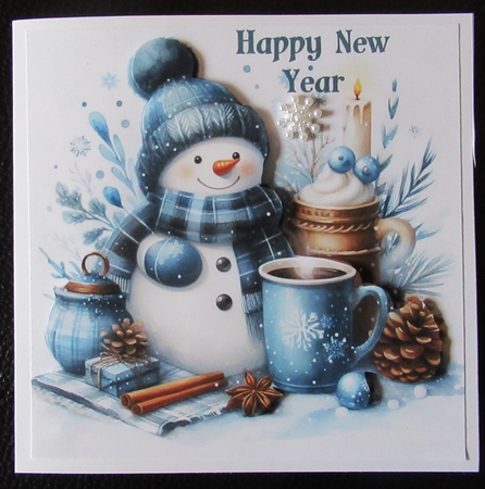 Blue Christmas Backgrounds by Davina Rundle