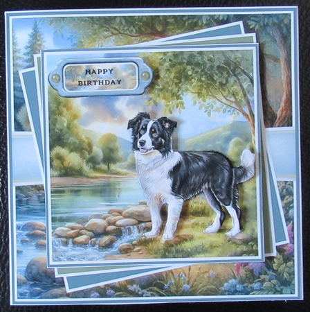 Riverbank Dogs 03 Mini Page Kit  by Davina Rundle
