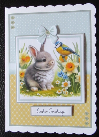 Springtime Bunnies and Birdies by Davina Rundle