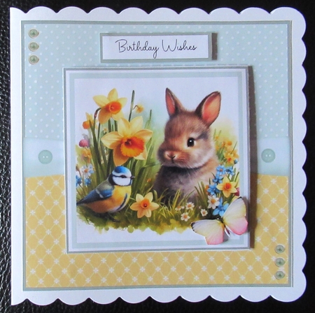 Springtime Bunnies and Birdies by Davina Rundle
